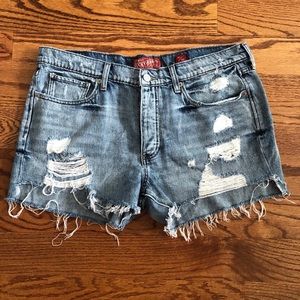Lucky Brand the boyfriend cutoffs 10/30